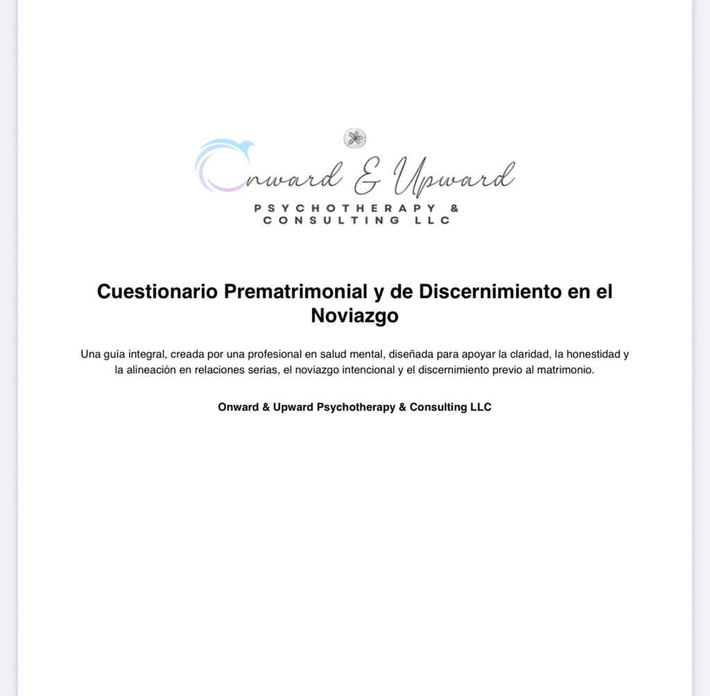 Cuestionario prematrimonial y de discernimiento para el noviazgo de 88 preguntas