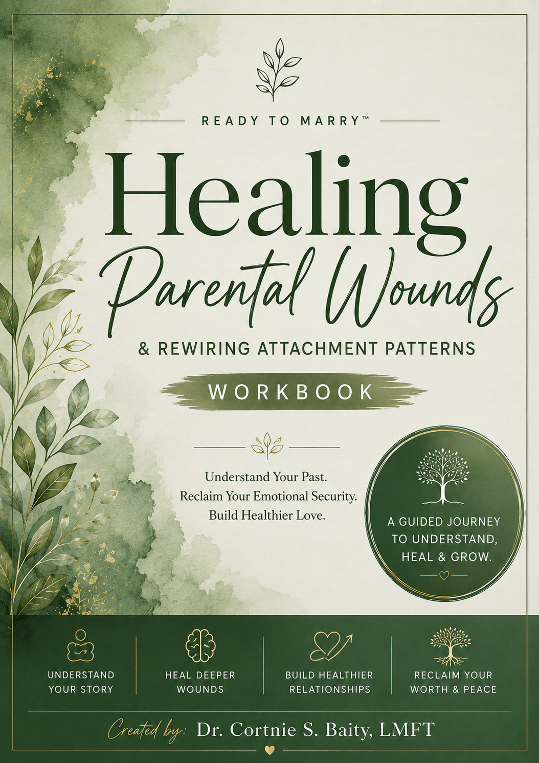 Healing Parental Wounds &amp; Rewiring Attachment Patterns Workbook