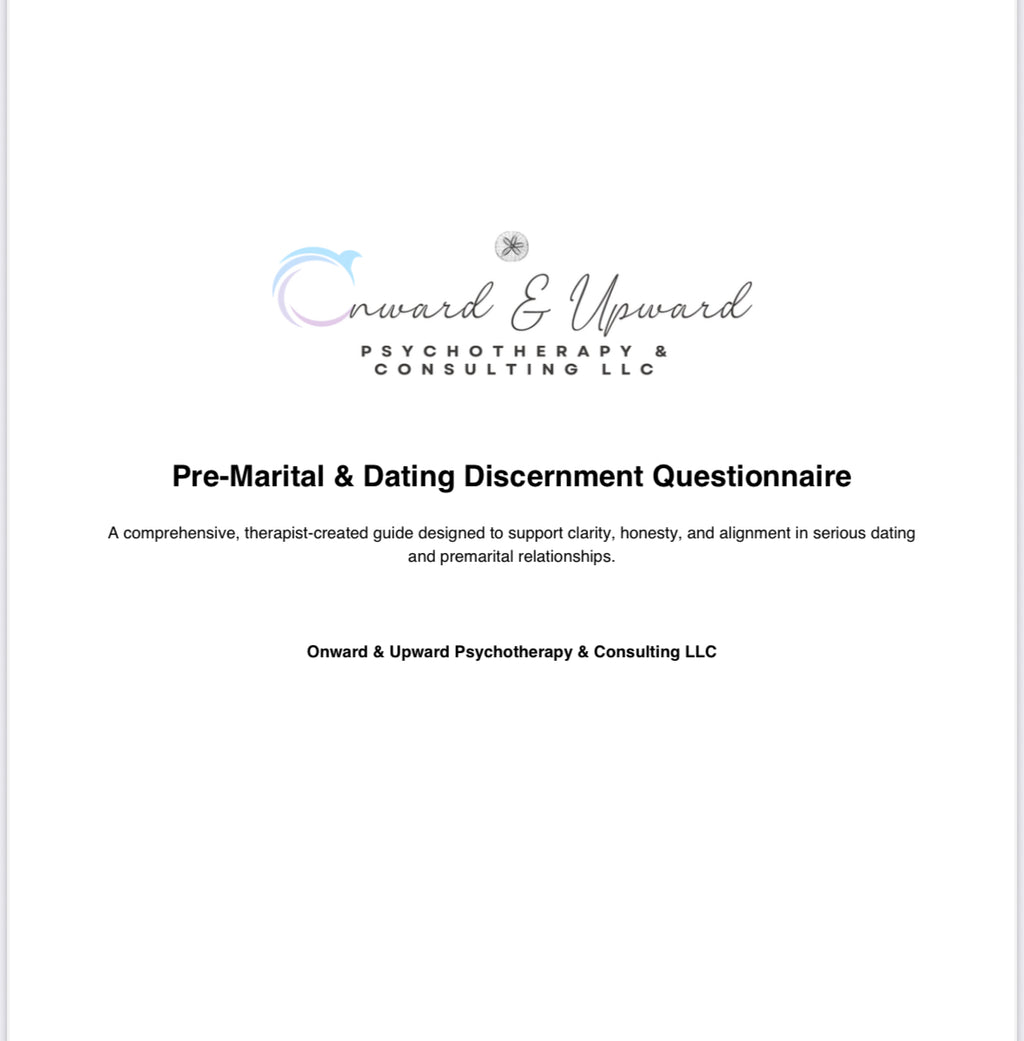 88 item Pre-Marital & Dating Discernment Questionnaire